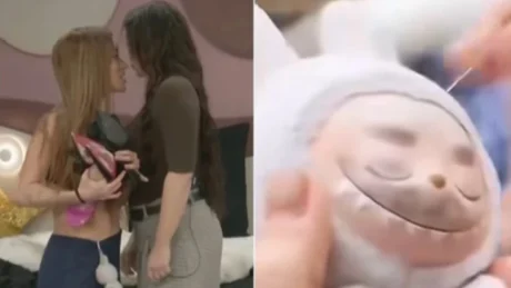 ‘TMERROHEN’ shikuesit! Me një gjilpërë dhe një ‘Labubu’, Bia ngre dyshime në rrjet se…