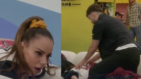 Hygerta Sako gjen qetësi në BigBrother! Banori nis t’i bëjë masazh, moderatorja: Më këpute në… (Video)
