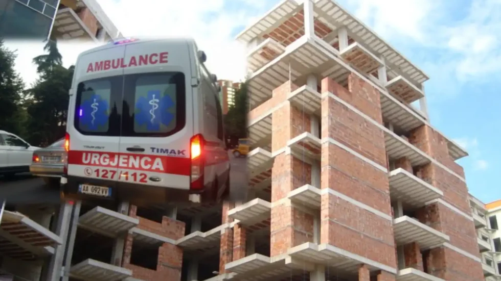 TRAGJIKE në vend/ 57-vjeçari bie për vd*kje nga pallati në ndërtim!